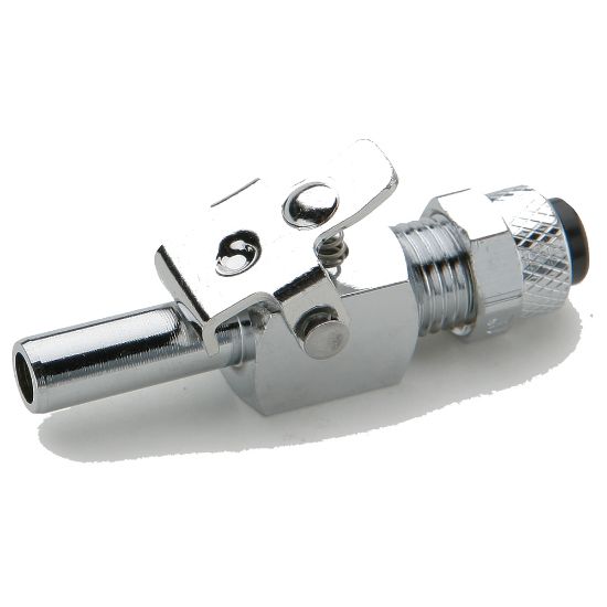 Picture of Parker 393P-6-6 - Chrome plated brass couplers for thermoplastic and soft metal tubing, Poly-tite