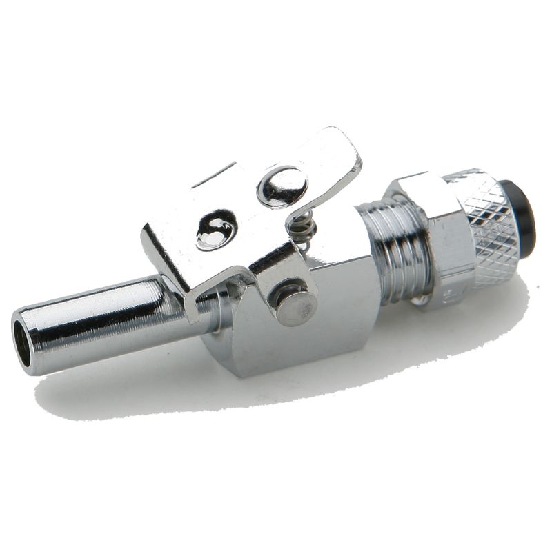 Picture of Parker 393P-4-4 - Chrome plated brass couplers for thermoplastic and soft metal tubing, Poly-tite