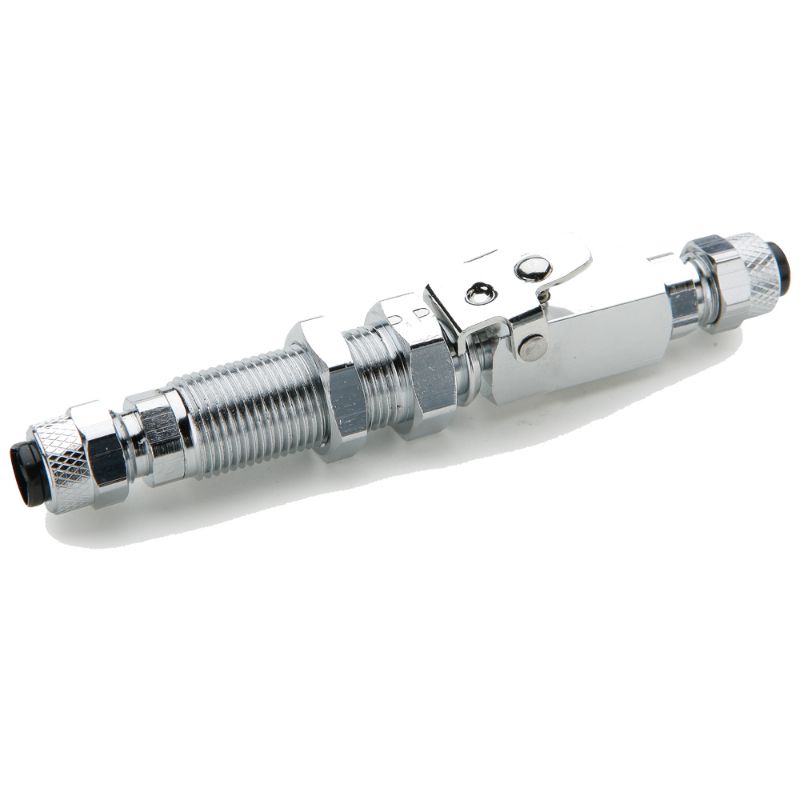 Picture of Parker 394PD-6-6 - Chrome plated brass couplers for thermoplastic and soft metal tubing, Poly-tite