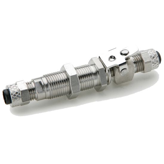 Picture of Parker 394PSS-6-6 - Chrome plated brass couplers for thermoplastic and soft metal tubing, Poly-tite