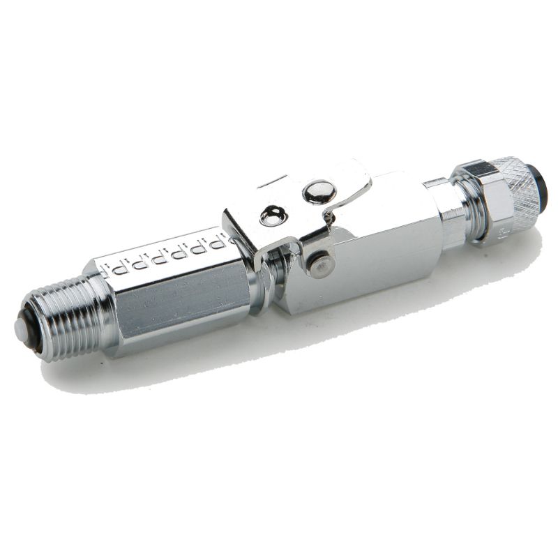 Picture of Parker 398PD-6-4 - Chrome plated brass couplers for thermoplastic and soft metal tubing, Poly-tite