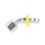 Picture of Parker 3C482-10-6B - Push On Field Attachable Hydraulic Hose Fitting - 82 Series Fittings