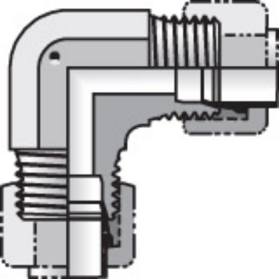 Picture of Parker 4 EBI2-B - Intrulok® Brass Flareless Bite Type Fittings