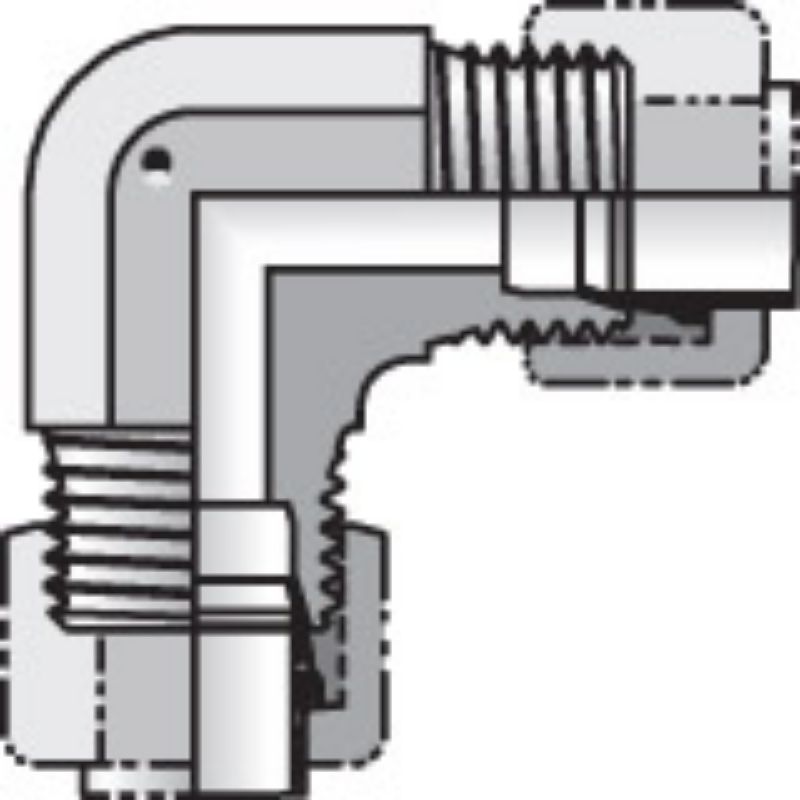 Picture of Parker 6 EBI2-B - Intrulok® Brass Flareless Bite Type Fittings