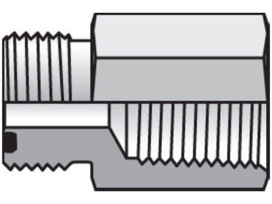 Picture of Parker 4-4 GLO-S V0894 - Seal-Lok ORFS Straight GLO