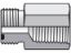 Picture of Parker 4-4 GLO-S V0894 - Seal-Lok ORFS Straight GLO
