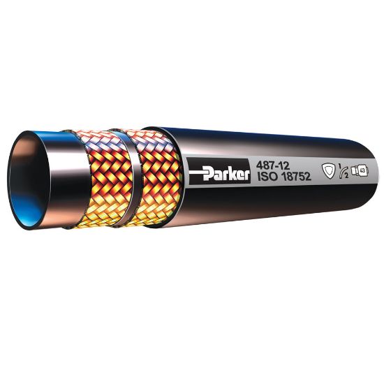 Picture of Parker 487-10 - Hydraulic Constant Working Pressure Hose 4000 PSI - GlobalCore 487 Hose