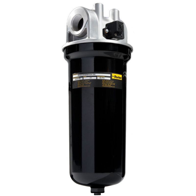 Picture of Parker 50CS105QEBMLGS164 - Medium Pressure Inline Filter 12CS/50CS Series