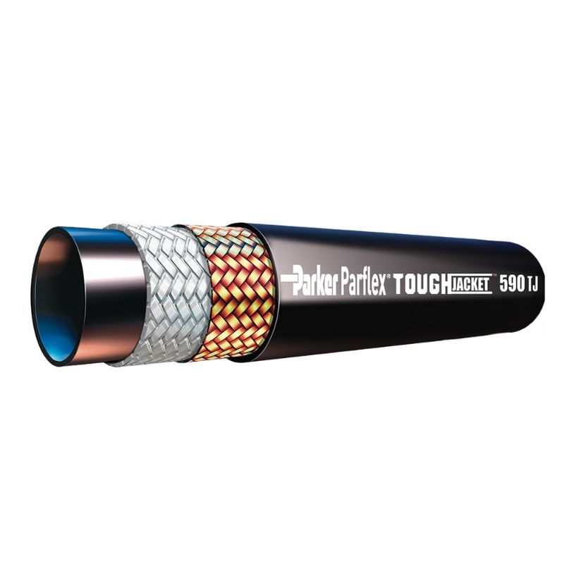 Picture of Parker 590TJ-4 - Hydraulic Hose - 590TJ
