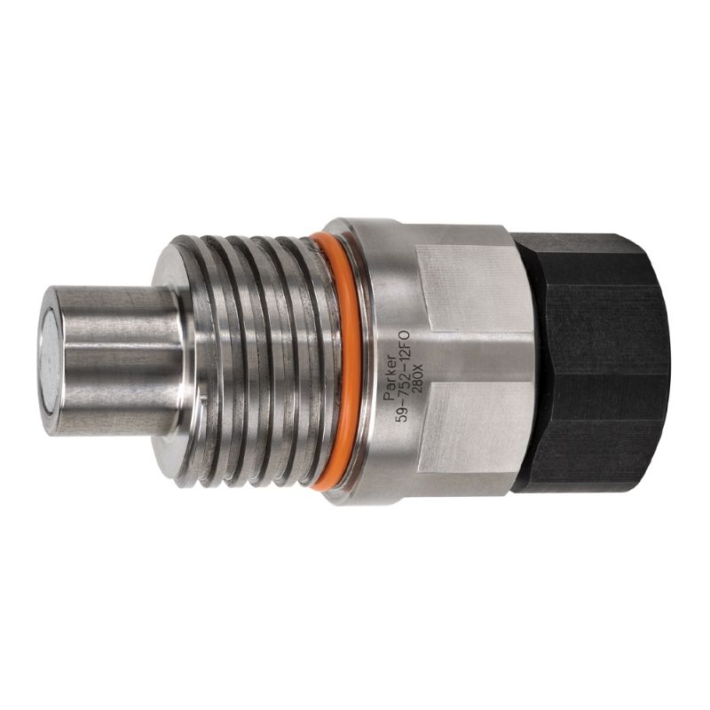 Picture of Parker 59-1002-16FO - Non-Spill, Flat Face Hydraulic ACME Thread to Connect Quick Couplings - 59 Series