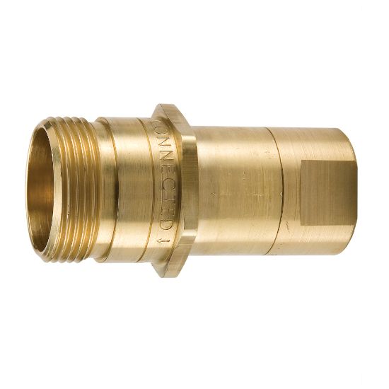 Picture of Parker 6105-08-BSPP - Connect Under Pressure, High Flow Quick Couplings -  6100 Series