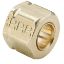 Picture of Parker 61CA-4 - Brass Compression Fittings, Compress-Align