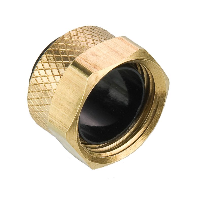 Picture of Parker 61P-4 - Brass Compression Fittings for Thermoplastic and Soft Metal Tubing - Poly-Tite.