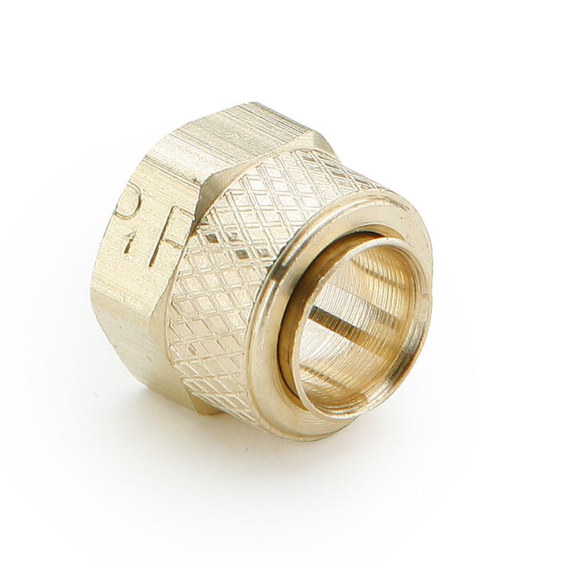 Picture of Parker 61PB-4 - Brass Compression Fittings for Thermoplastic and Soft Metal Tubing - Poly-Tite.