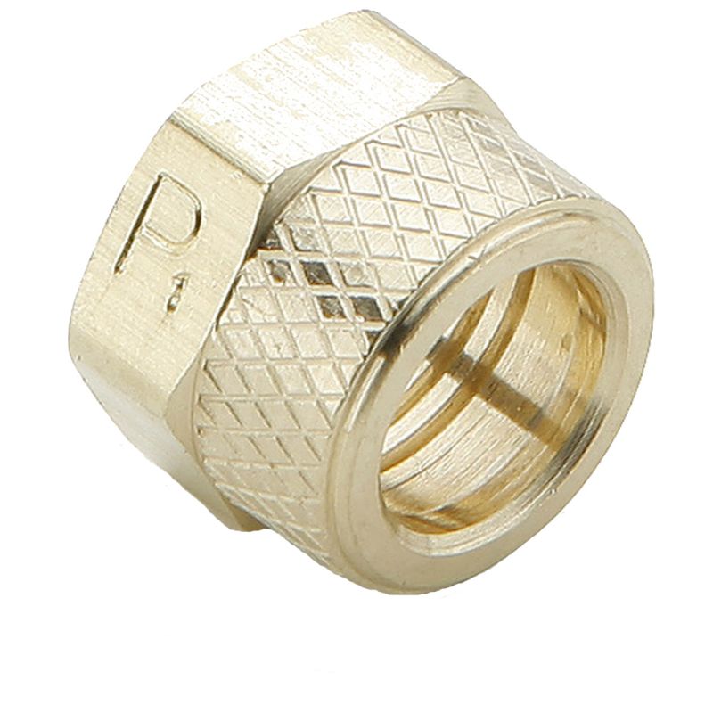 Picture of Parker 61PN-4 - Brass Compression Fittings for Thermoplastic and Soft Metal Tubing - Poly-Tite.