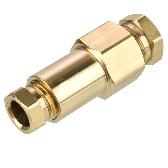 Picture of Parker 62HD-8-6 - Brass flareless tube fitting, Hi-Duty