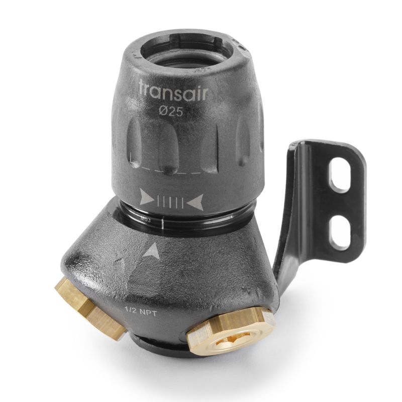 Picture of Parker 6689 25 22 - Transair® Wall Brackets for Aluminum Pipe