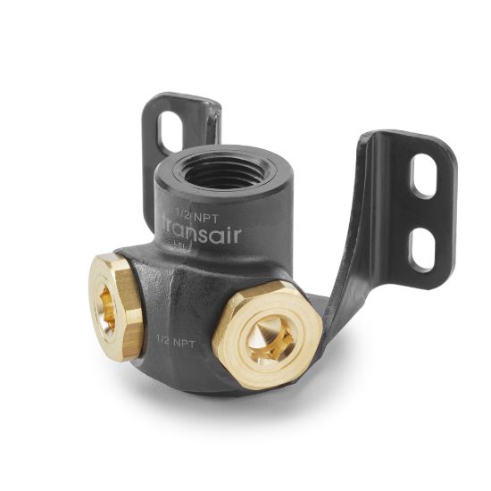 Picture of Parker 6688 22 22 - Transair® Wall Brackets for Aluminum Pipe