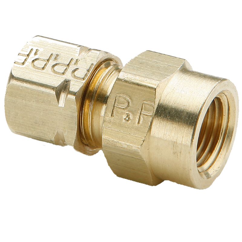 Picture of Parker 66CA-6-6 - Brass Compression Fittings, Compress-Align