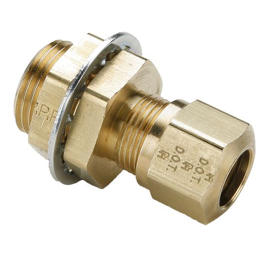 Picture of Parker 66NBH-8-6 - Air Brake D.O.T. Compression Style Fittings for J844 Tubing - NTA
