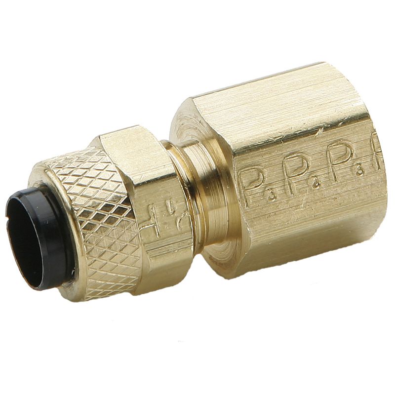 Picture of Parker 66P-4-2 - Brass Compression Fittings for Thermoplastic and Soft Metal Tubing - Poly-Tite.