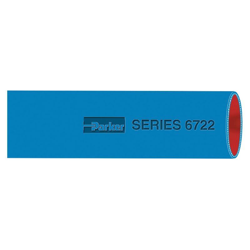 Picture of Parker 6722-0375050 - Silicone Standard Wall High Temperature Heater Hose, Series 6722