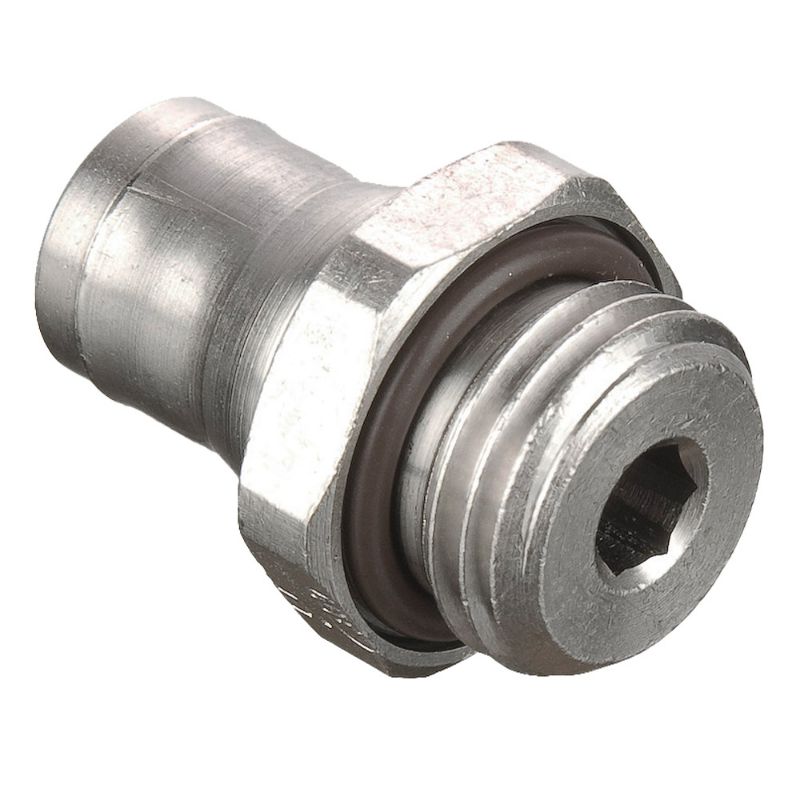 Picture of Parker 68PLM-4M-2G - Electroless Nickel Plated Brass Push-to-Connect Fittings - Prestolok PLM