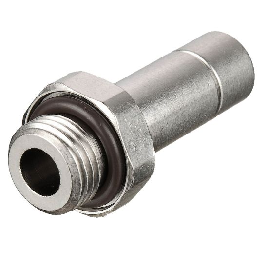 Picture of Parker 68PLMSP-10M-4G - Electroless Nickel Plated Brass Push-to-Connect Fittings - Prestolok PLM