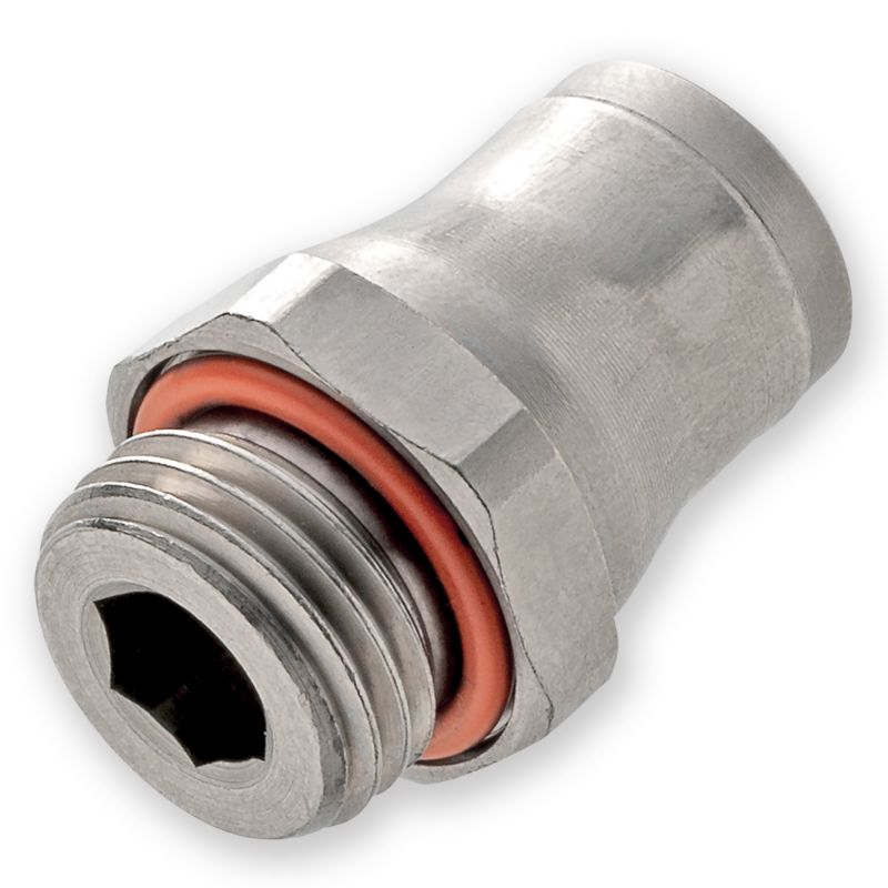 Picture of Parker 68PLS-12M-6G - Push-to-Connect Pneumatic Stainless Steel Fittings - Prestolok PLS