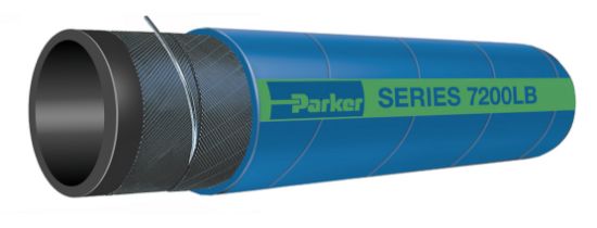 Picture of Parker 7200LB-4000 - Hydrocarbon High Temperature Oil Resistant Large Bore Drain Hose, Series 7200LB