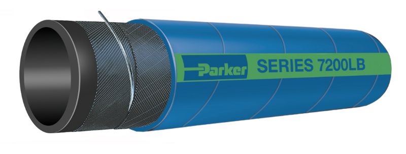 Picture of Parker 7200LB-4000 - Hydrocarbon High Temperature Oil Resistant Large Bore Drain Hose, Series 7200LB