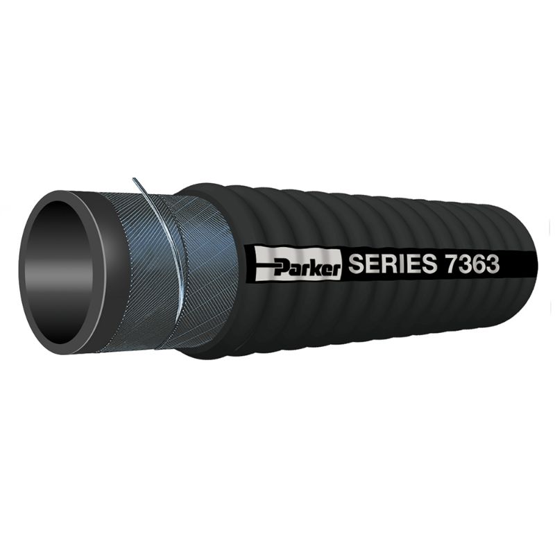 Picture of Parker 7363-2000 - SUPER-FLEX® Large Diameter Corrugated Vacuum Hose, Series 7363