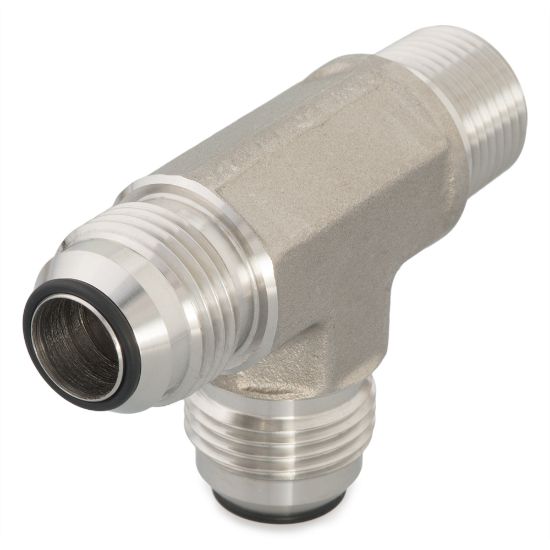 Picture of Parker 8 RTXO-SS - Triple-Lok® 2 Soft Seal 37° Flare JIC Tube Fittings and Adapters