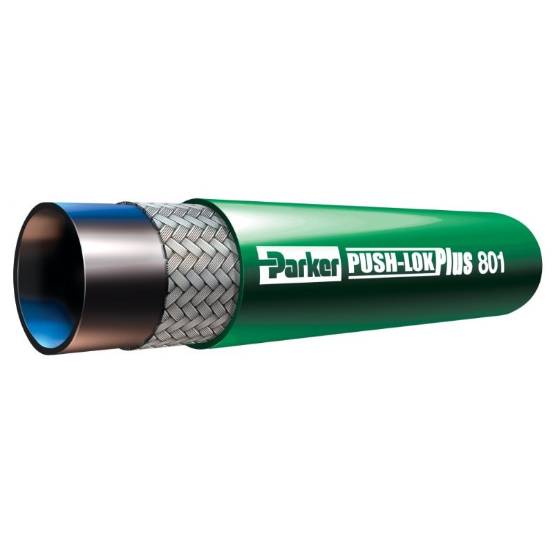 Picture of Parker 801-12-GRN - Push-Lok Plus Multipurpose Hose 200-350 PSI – 801 Hose