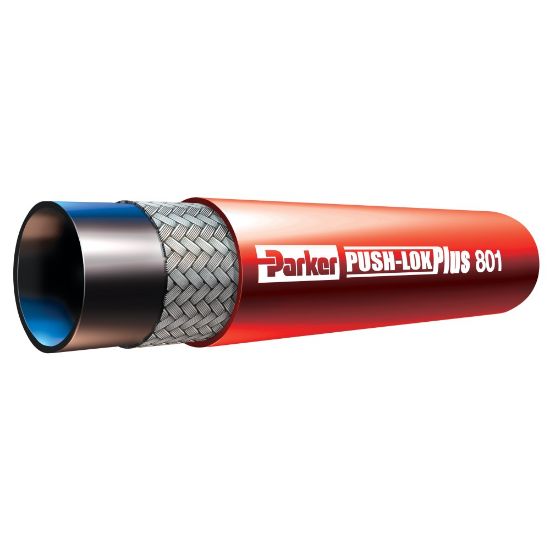 Picture of Parker 801-12-RED - Push-Lok Plus Multipurpose Hose 200-350 PSI – 801 Hose