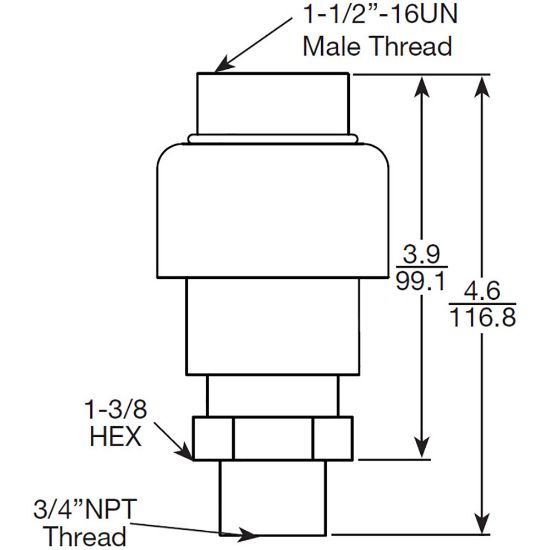Picture of Parker 946056 - Replacement Parts - Adaptors