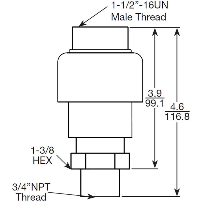 Picture of Parker 946056 - Replacement Parts - Adaptors