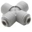 Picture of Parker A4CU4-MG - Push-to-Connect all plastic FDA compliant fitting, Parker TrueSeal