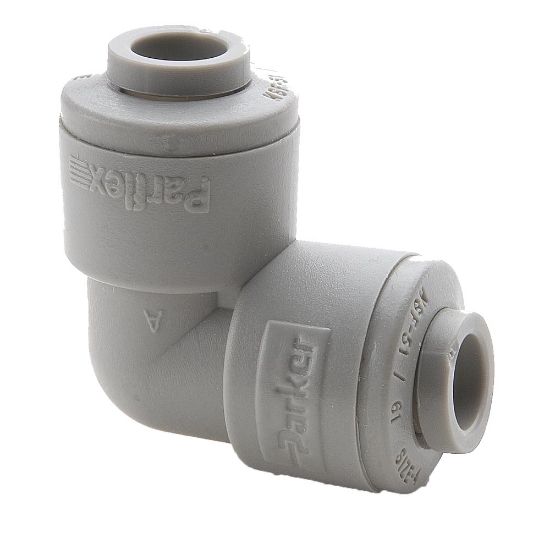 Picture of Parker A4EU4-MG - Push-to-Connect all plastic FDA compliant fitting, Parker TrueSeal