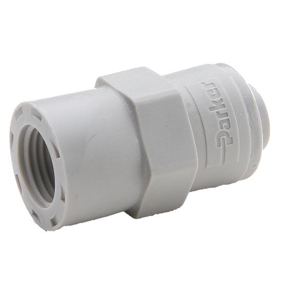 Picture of Parker A4FA7-MG - Push-to-Connect all plastic FDA compliant fitting, Parker TrueSeal