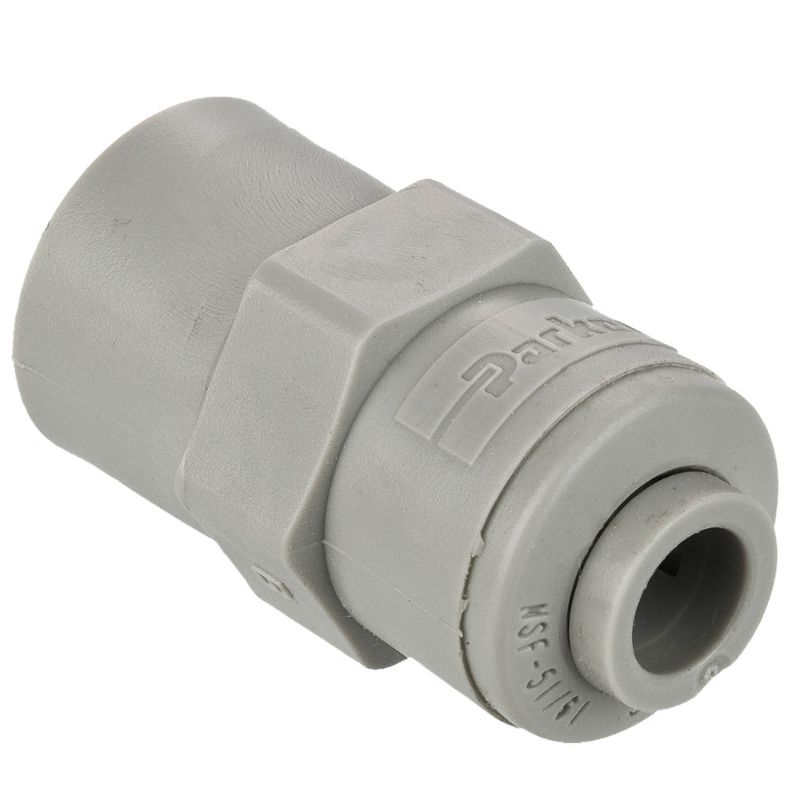 Picture of Parker A4FF4-MG - Push-to-Connect all plastic FDA compliant fitting, Parker TrueSeal
