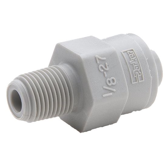 Picture of Parker A4MC4-MG - Push-to-Connect all plastic FDA compliant fitting, Parker TrueSeal