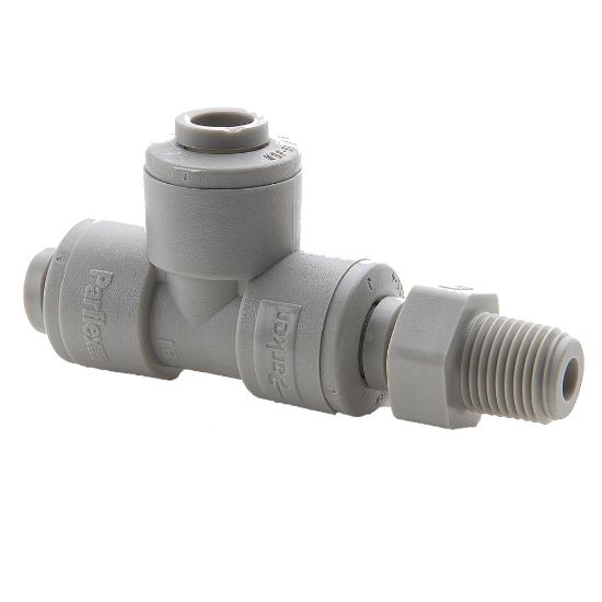 Picture of Parker A4MRS4-MG - Push-to-Connect all plastic FDA compliant fitting, Parker TrueSeal