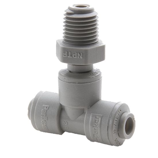 Picture of Parker A5MTS6-MG - Push-to-Connect all plastic FDA compliant fitting, Parker TrueSeal