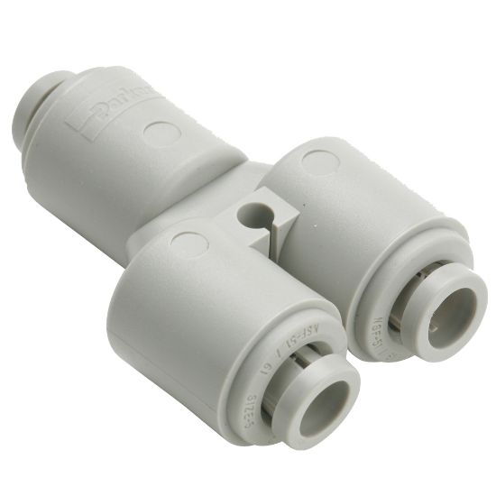 Picture of Parker A6WY4-MG - Push-to-Connect all plastic FDA compliant fitting, Parker TrueSeal