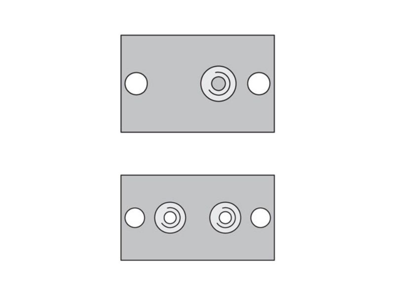 Picture of Parker APLA2X - Metric Standard Series APLA Weld Plate – Long