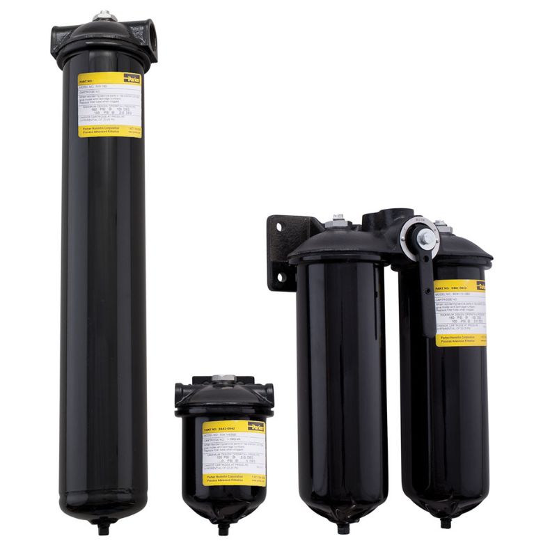 Picture of Parker B10-3/4SD - FULFLO B SINGLE CARTRIDGE FILTER VESSELS | CARBON STEEL NON ASME CODE DESIGN FOR LIQUID, AIR & GAS FILTRATION