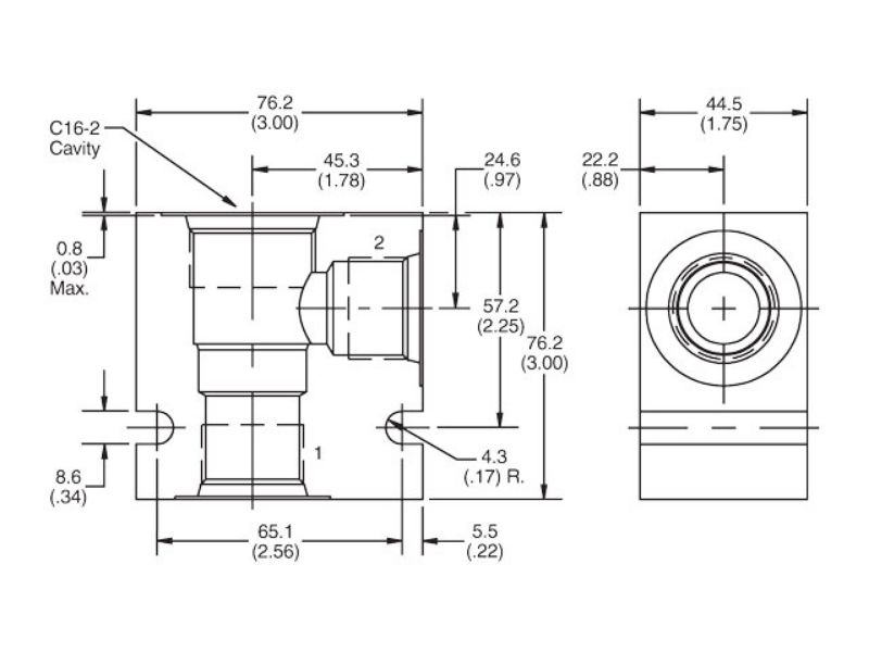 Picture of Parker B16-2-12P - B16 Valve Body
