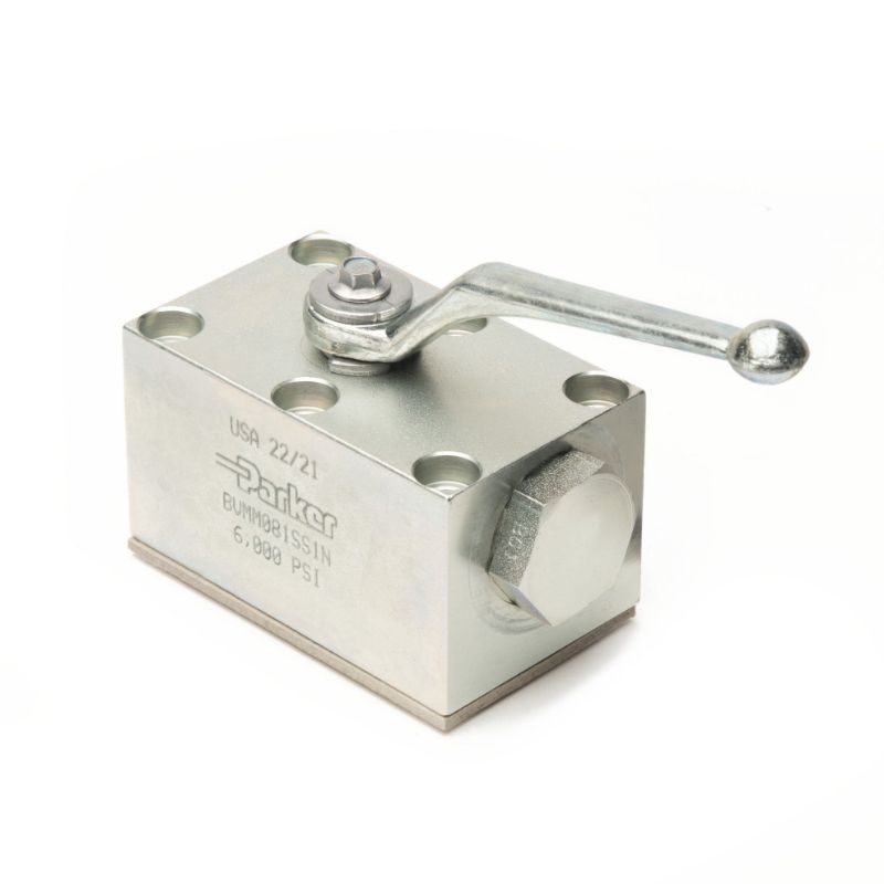 Picture of Parker BVMM121SS1N - 2-way, 3-way, 4-way High Pressure Ball Valves – BV Series