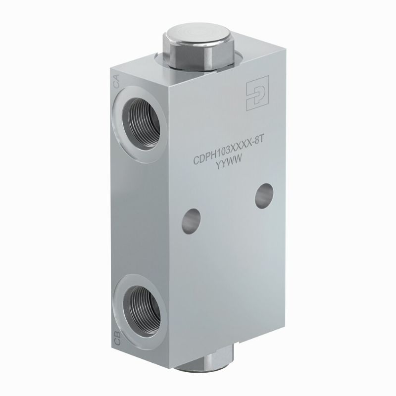 Picture of Parker CDP103A20-A8T - Pilot Piston Style Dual Pilot Operated Check Valves